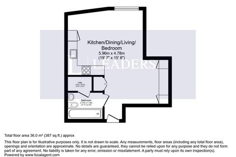 Studio to rent, No 1 Gunwharf Quays, Portsmouth, PO1