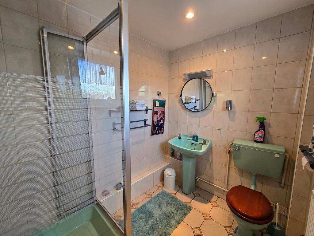 Downstairs shower room
