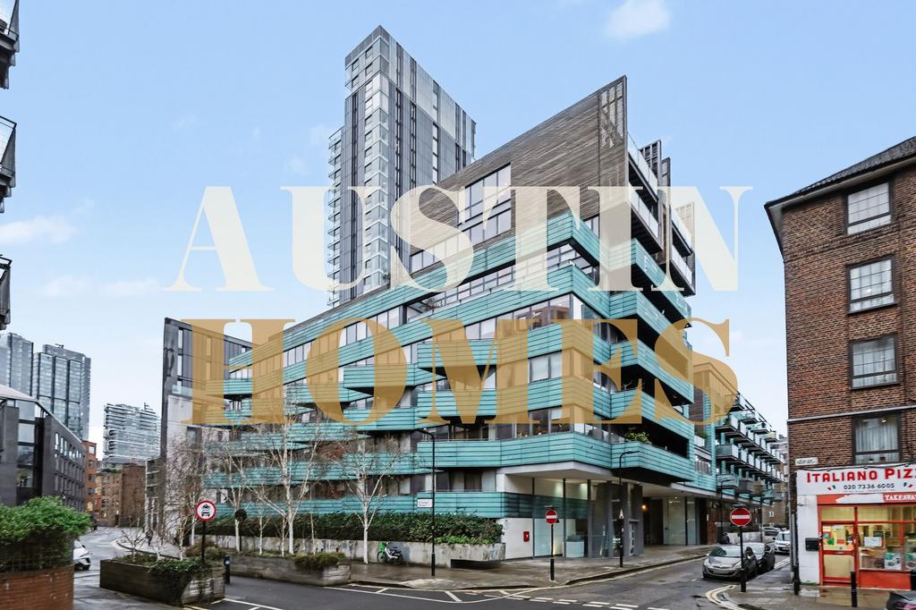 Apartment building facade, block of apartments