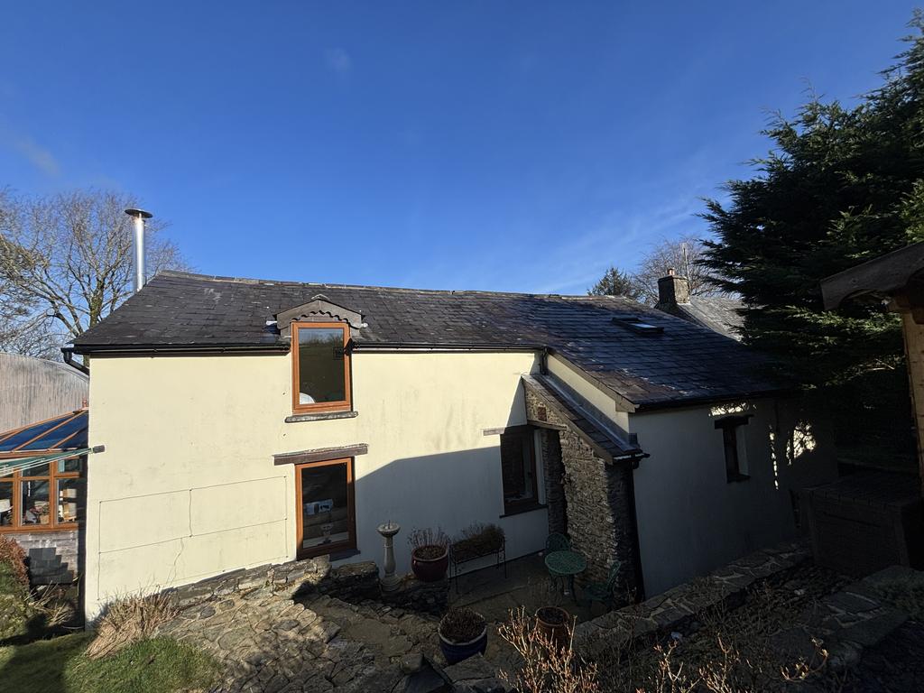 Rear of property