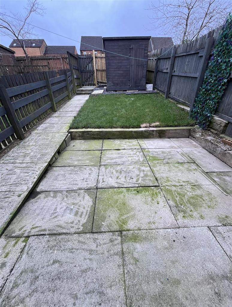Rear garden
