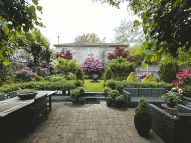 Rear garden