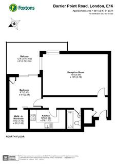 1 bedroom flat for sale, Barrier Point Road, London, E16