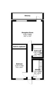 1 bedroom flat for sale, Woodmans Mews, London W12