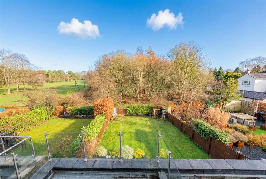 View from Balcony over gardens