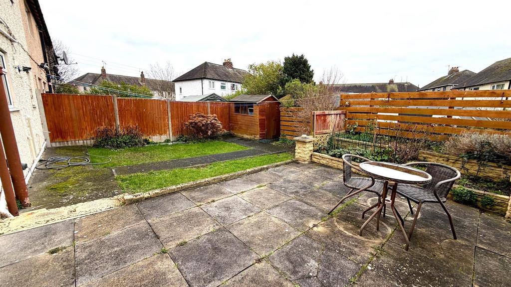Rear garden