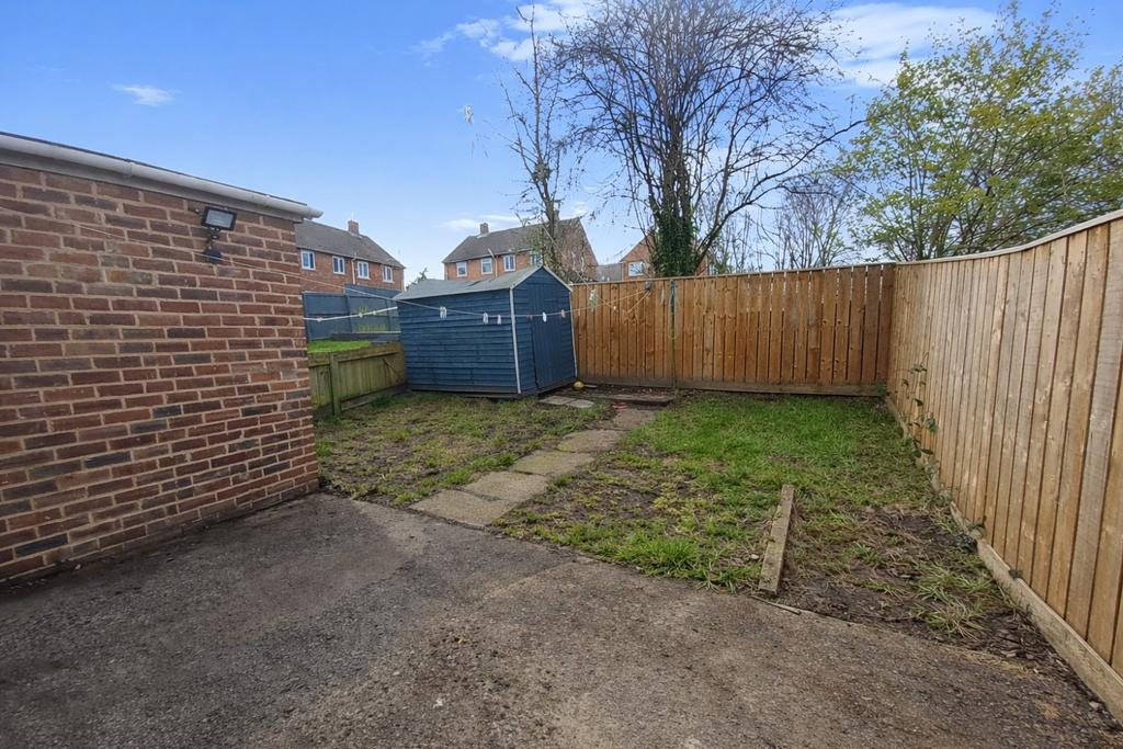 Rear garden