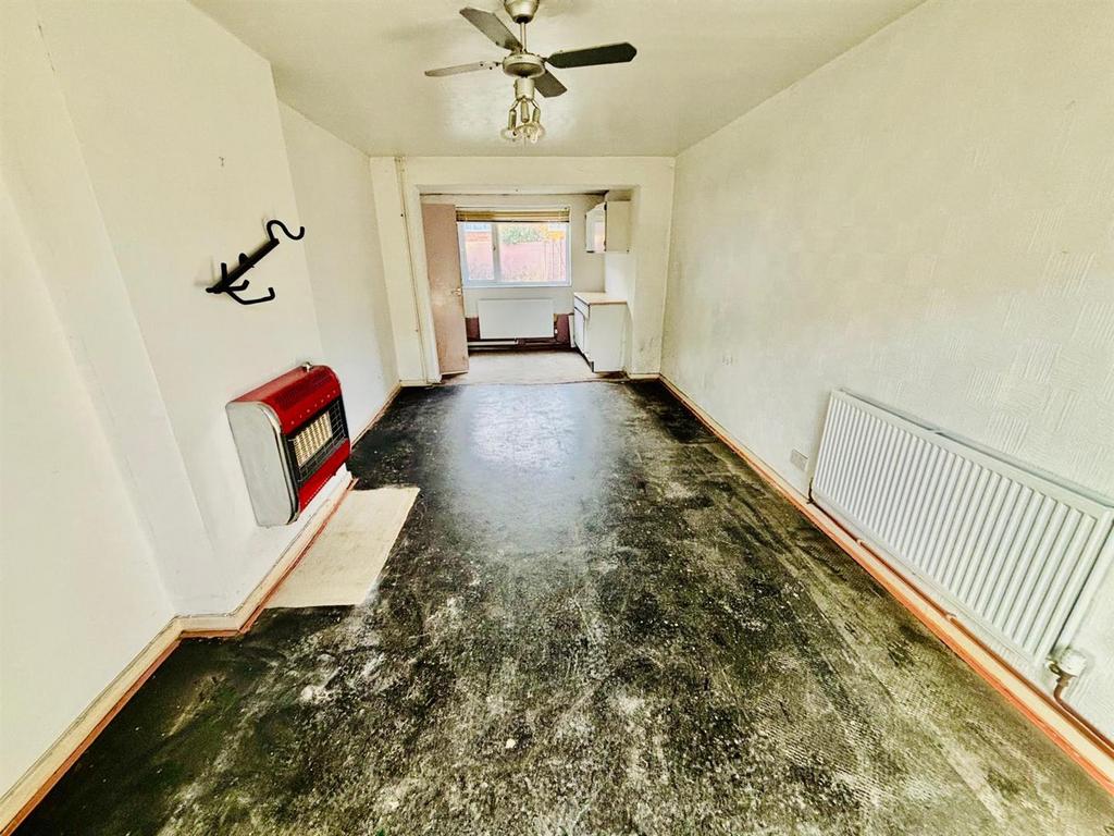 Extended Living Room / Dining Area: