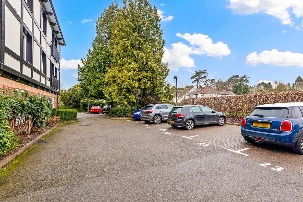 Two allocated parking spaces