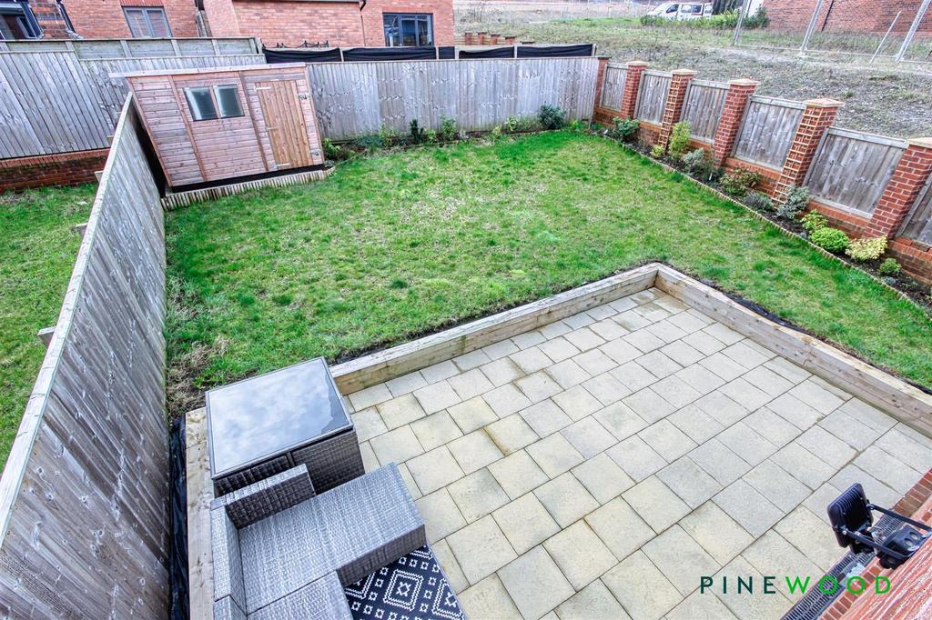 Rear garden