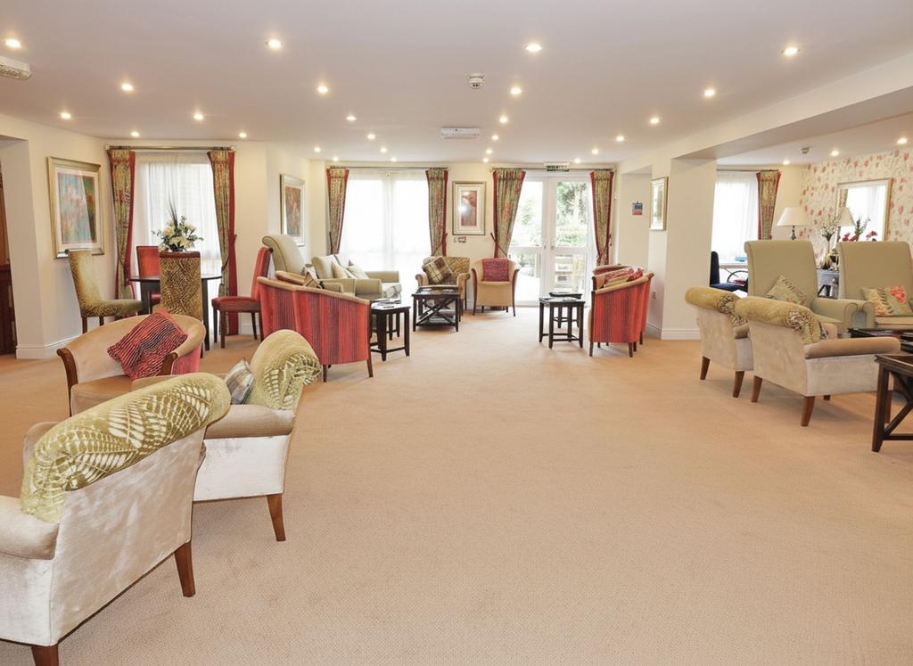 Communal lounge and laundry