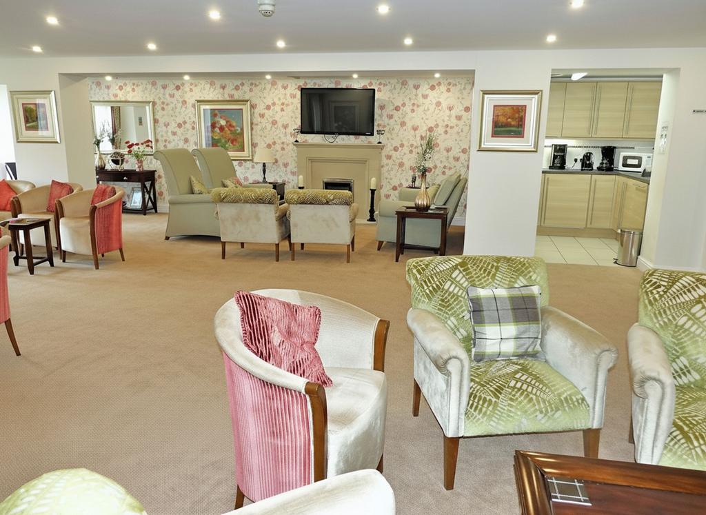 Communal lounge and laundry