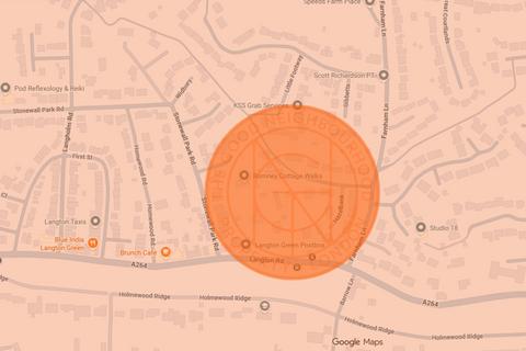 undefined, Langton Green, TN3