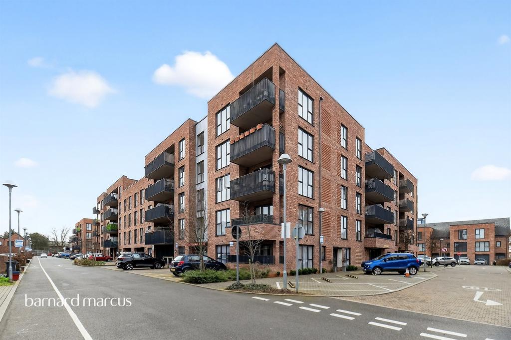 Apartment building facade, block of apartments