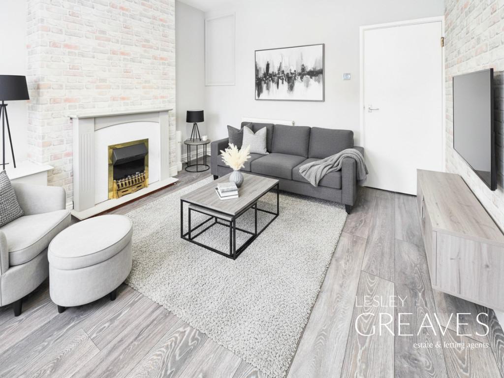 Living Room Virtually Staged