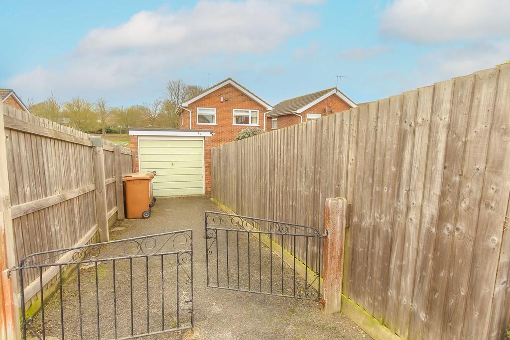 Garage and driveway