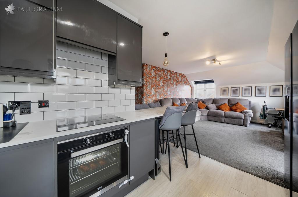 Kitchen, open plan living