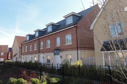 3 bedroom terraced house to rent, Orchid Drive, Bury St Edmunds IP28