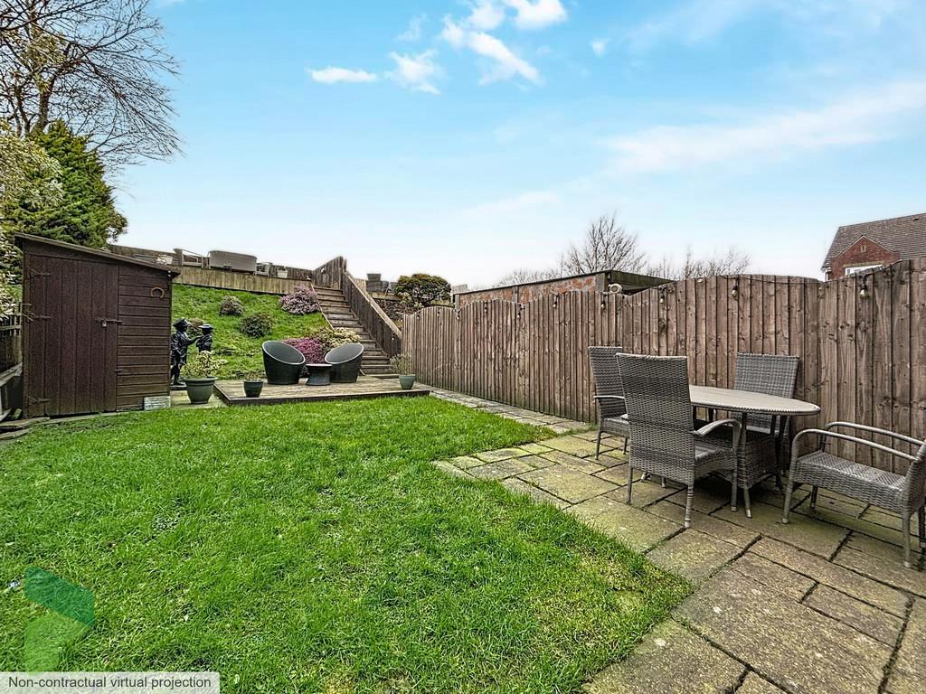 Rear garden