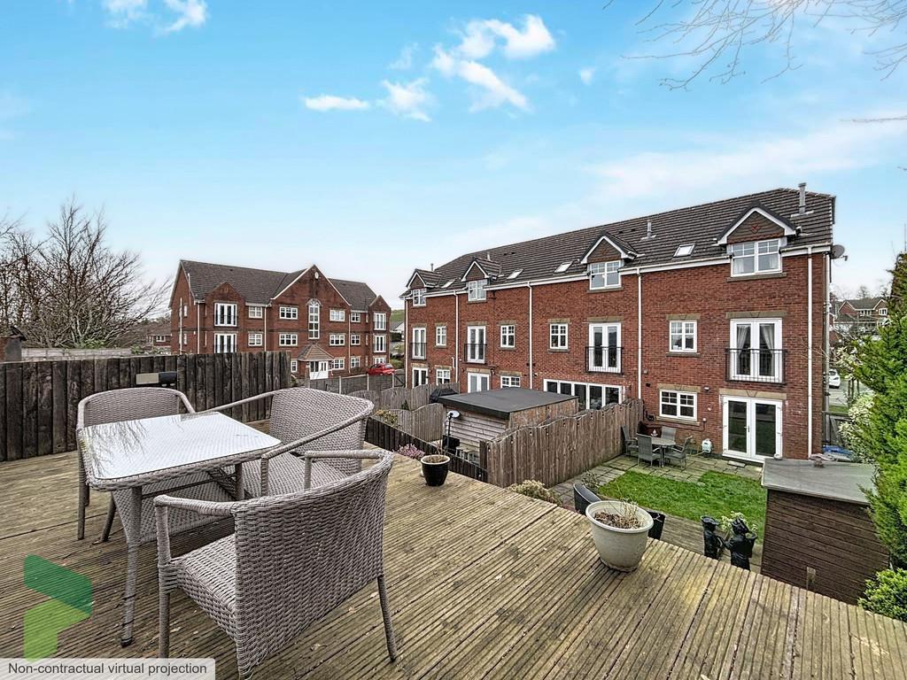 Rear garden