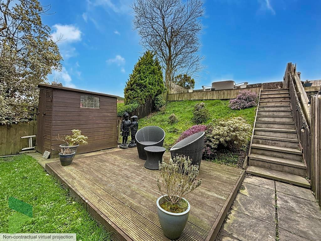Rear garden