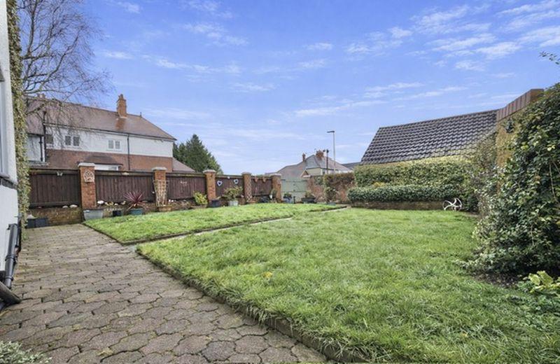Rear garden