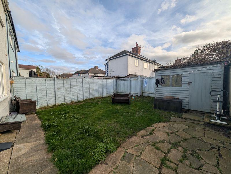 Rear garden