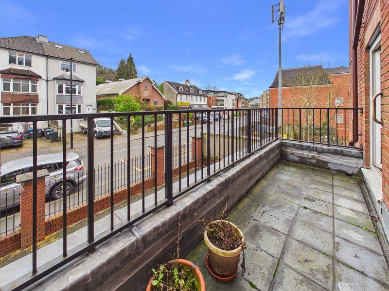 Large own balcony