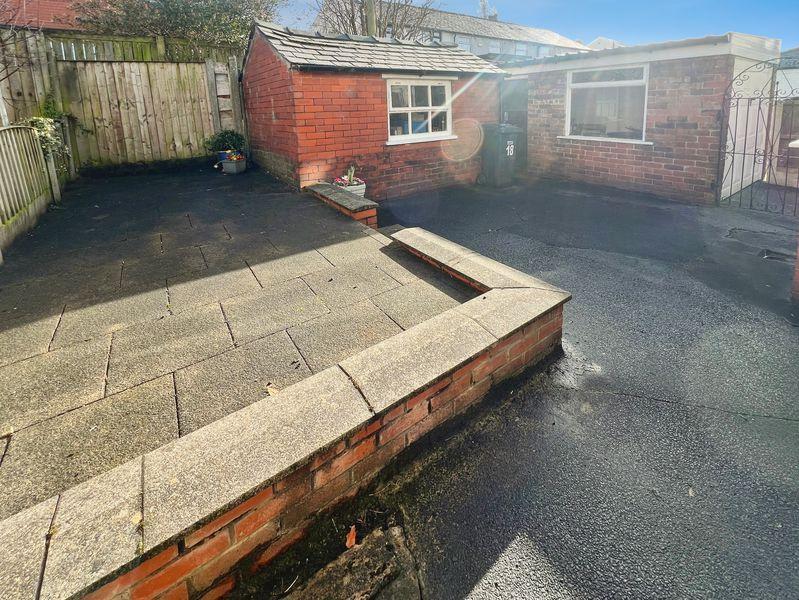 Rear garden