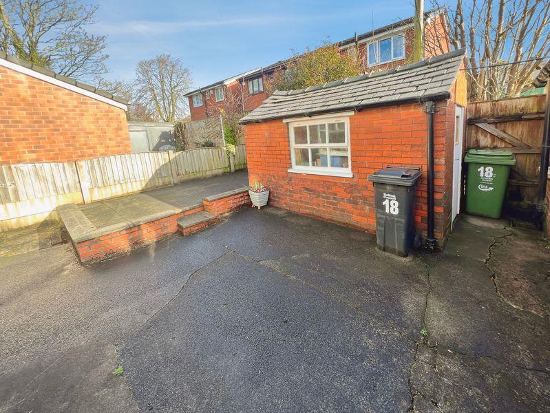Rear garden