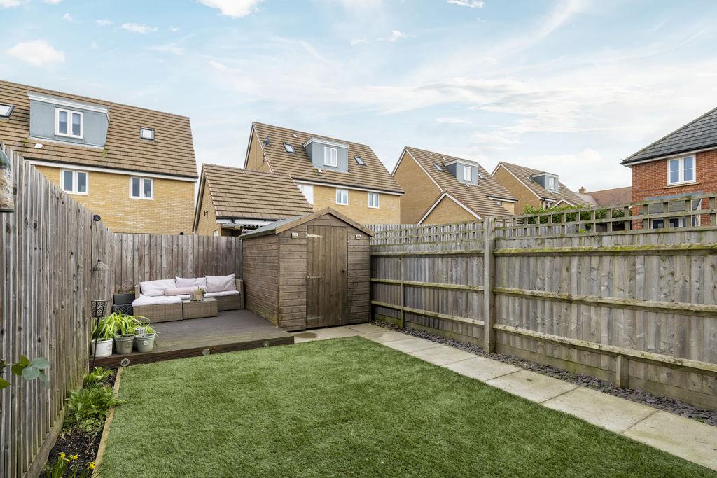 Rear garden
