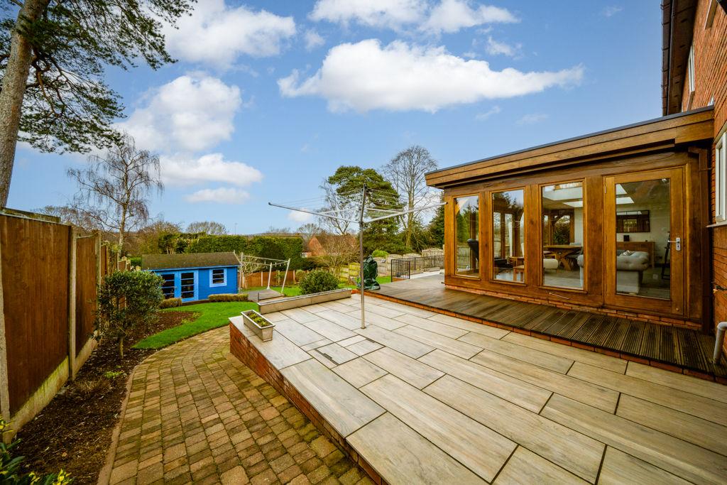 Rear garden