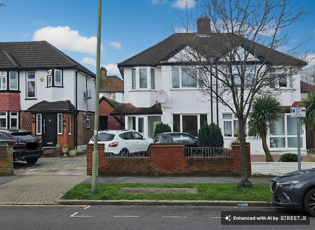 Front with driveway
