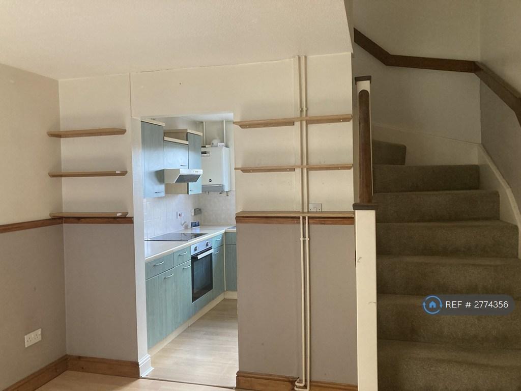 Stairs And Kitchen Taken From Front Door