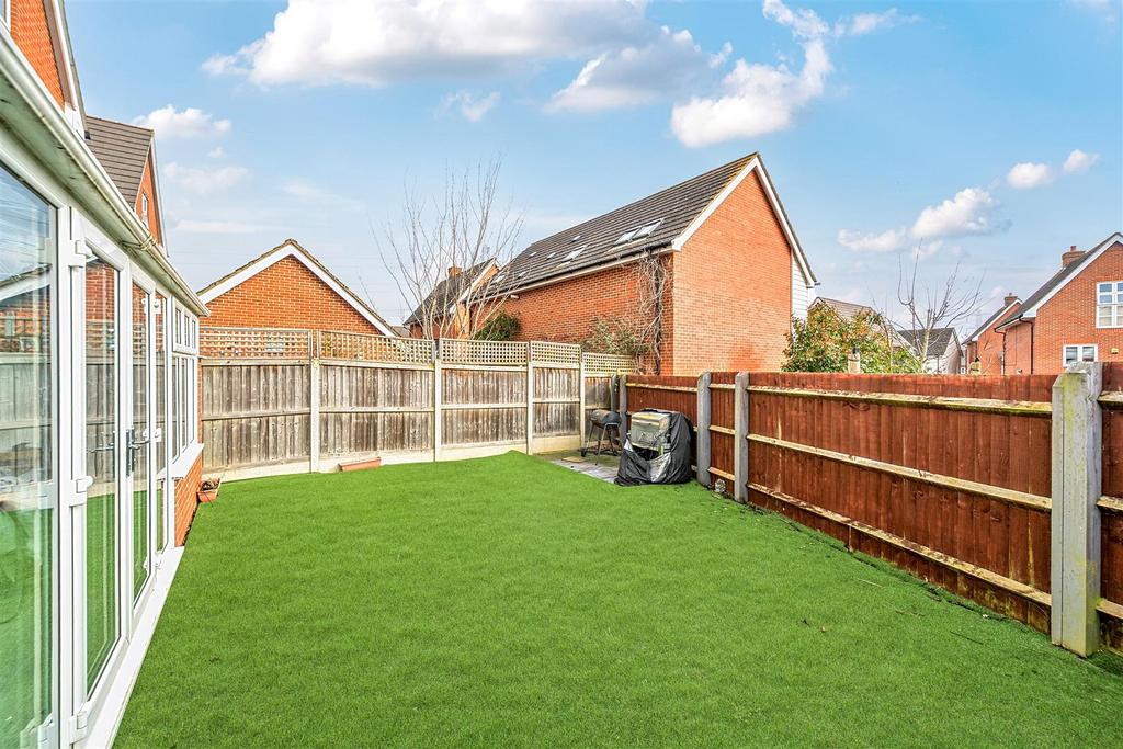Rear garden
