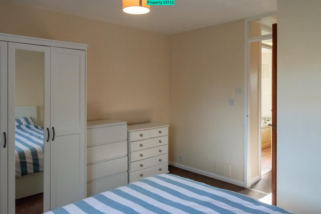 Master bedroom from window