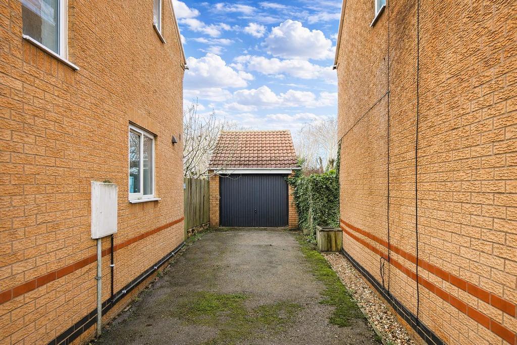 Driveway and Garage