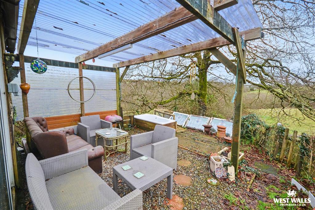Outdoor seating area