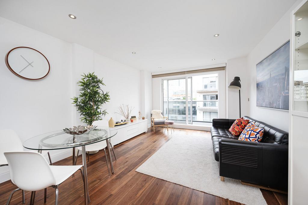 Open-plan living area, open plan living