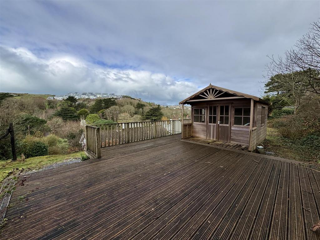 Decking and Summer House