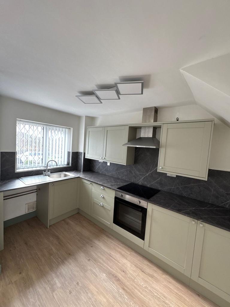 Kitchen to front of property
