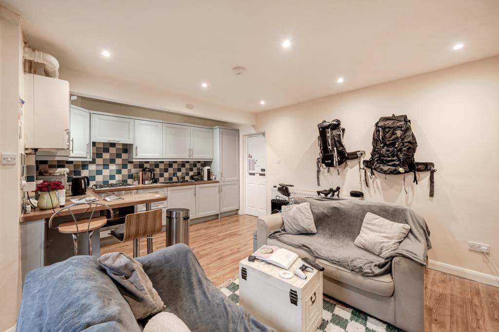 Basement Flat Reception Room/Kitchen