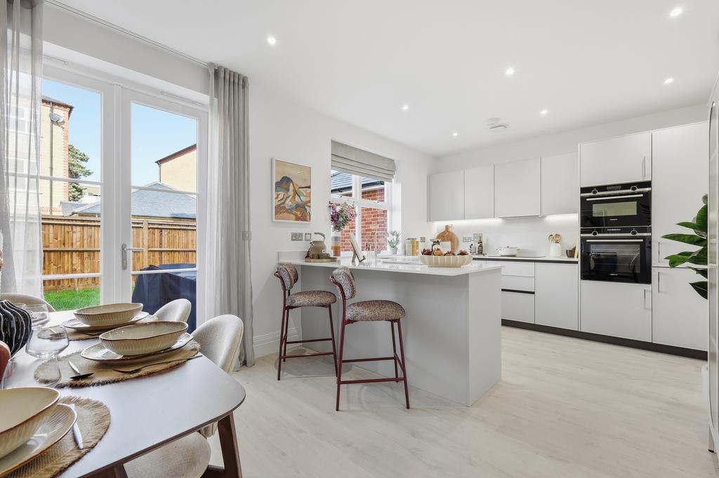 Kitchen, open plan living