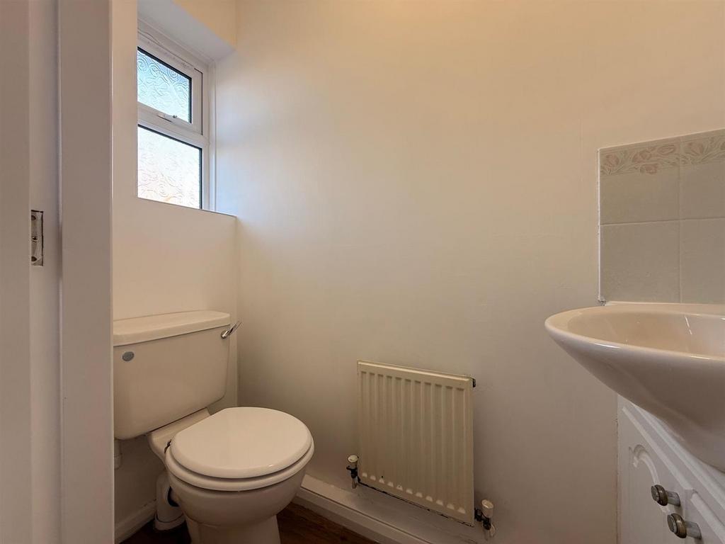 Downstairs toilet