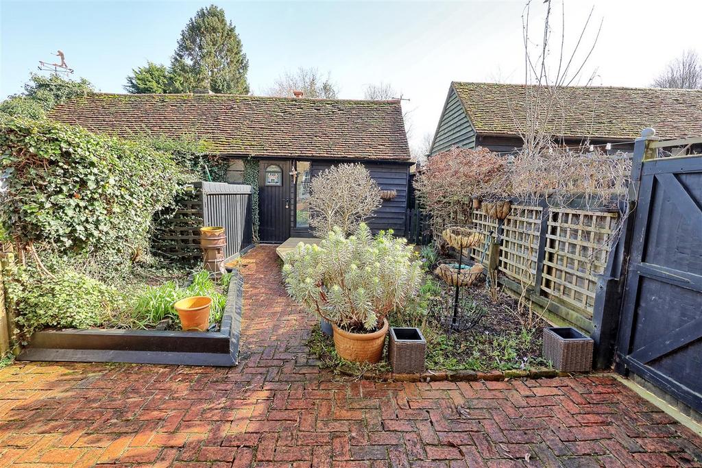 Rear courtyard