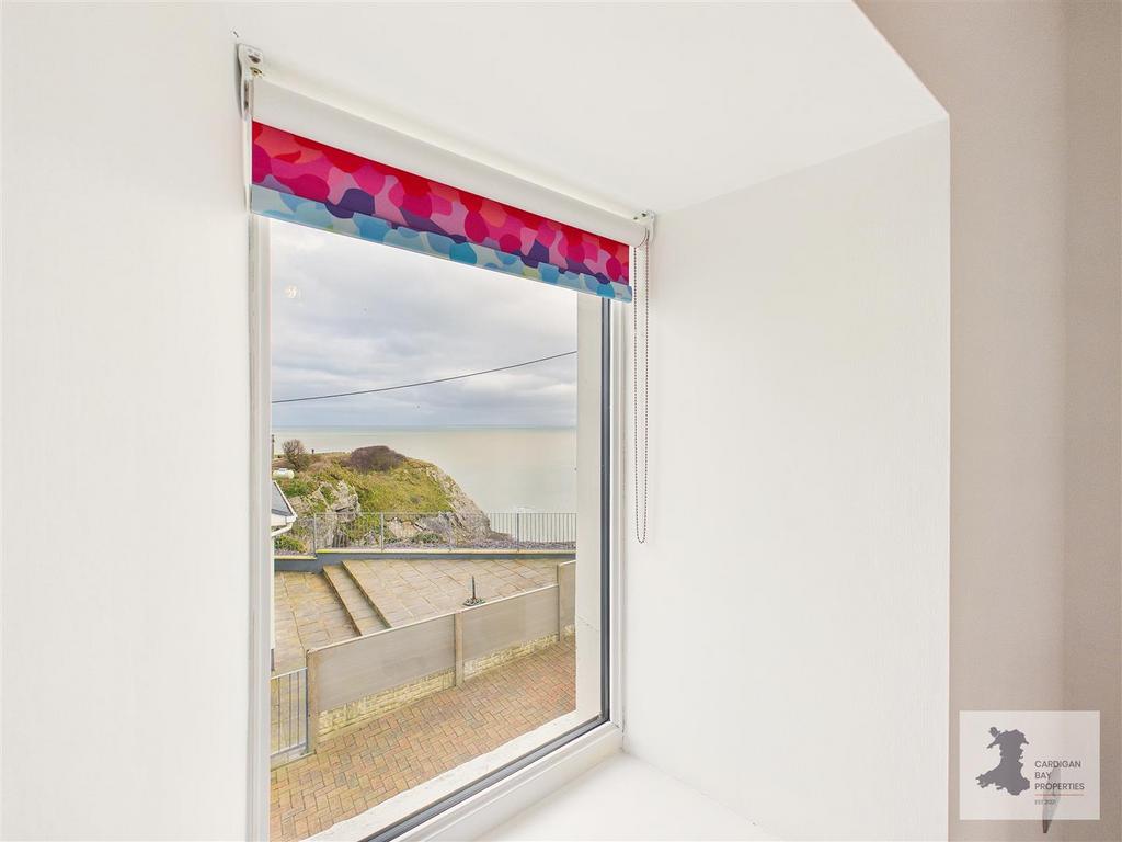 Sea views from bedroom 3