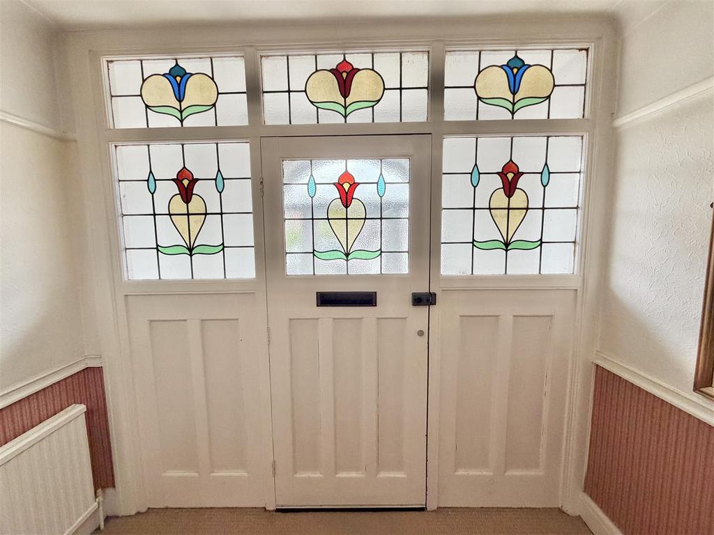 Stained Glass Front Door