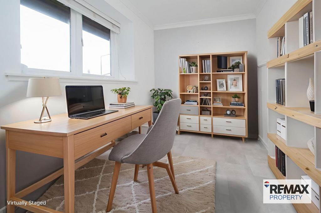 Virtually Staged Spare Room