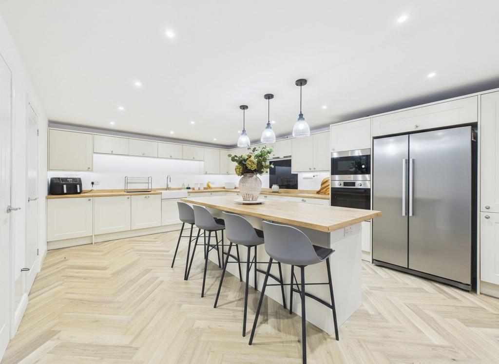 Open-Plan Living Dining Kitchen