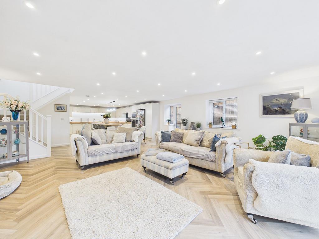 Open-Plan Living Dining Kitchen